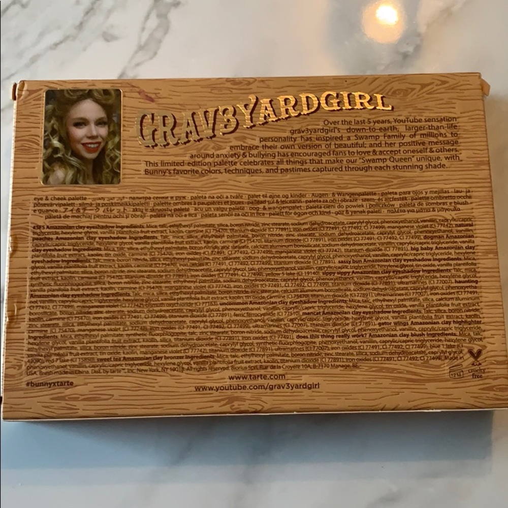 Tarte Grav3yardgirl Swamp Queen Eye Cheek Palette - Picture 4 of 16